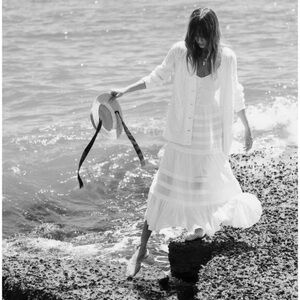 J Crew Dress S Calliste White